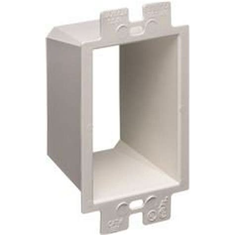 electrical box extender spacers menards|1 gang electrical box extender.